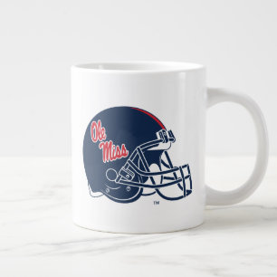 Ole Miss Football Helmet   MÖRK BLÅTT Jumbo Mugg