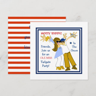 Ole Miss Selfie-inbjudan Inbjudningar