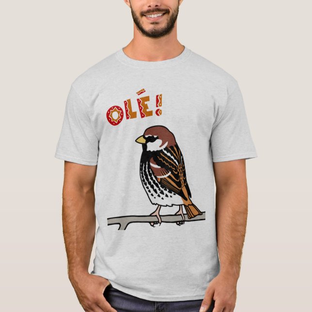 Ole (vit) t-shirt (Framsida)