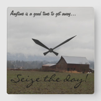 Ole Washington Barn Clock Fyrkantig Klocka