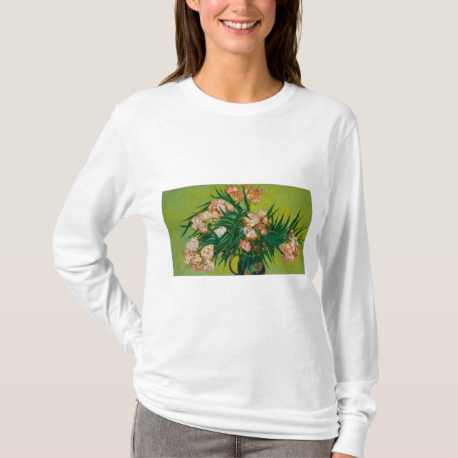 Oleanders av Vincent van Gogh T Shirt (Framsida)