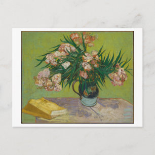 Oleandrar av Vincent Van Gogh Blommig vykort