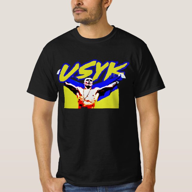 Oleksandr usyk Champion T Shirt (Framsida)