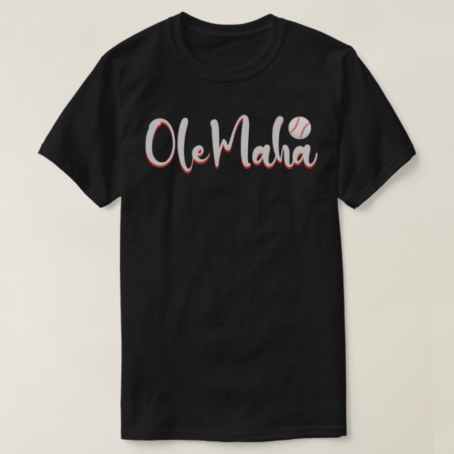 olemaha t shirt (Design framsida)