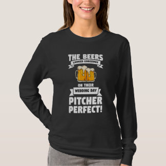 Ölen såg underbar ut på deras bröllagskruka t shirt