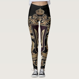 Olena Zelenska Ukrainas Vapensköld Leggings