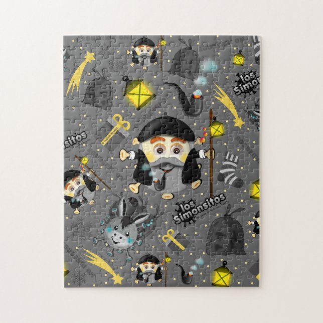 Olentzero vasco Eguberri on by Simonsitos Pussel (Vertikal)