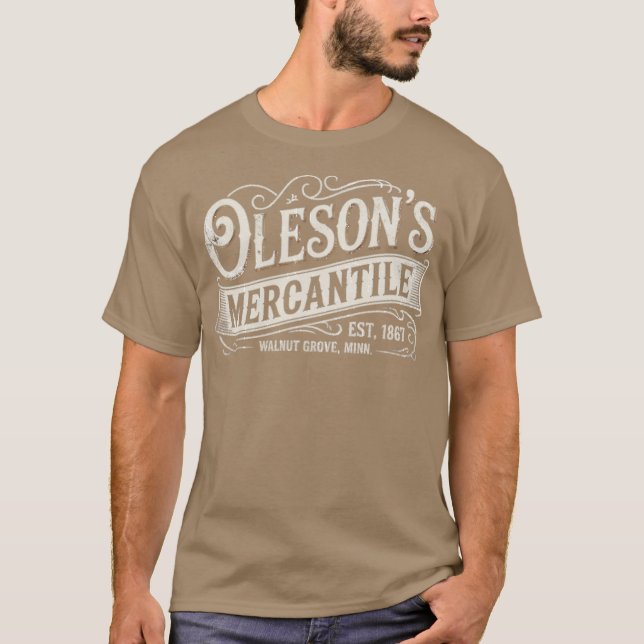 Olesons Mercantile T Shirt (Framsida)