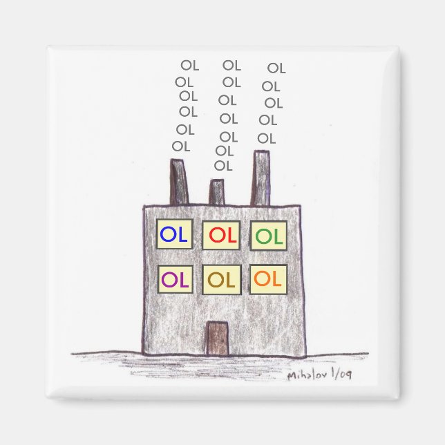 Olfabrik magnet (Framsidan)