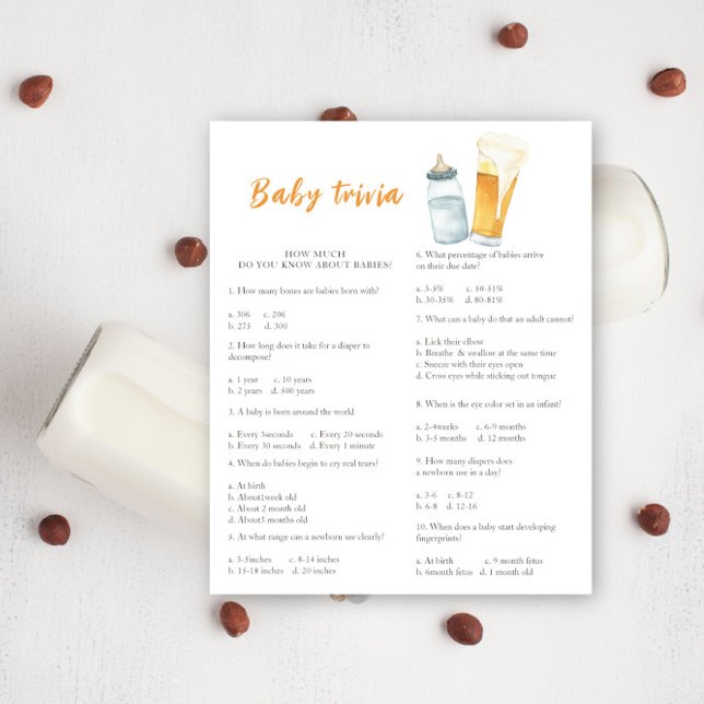 Ölfest för bebis - Baby Trivia Spel (Skapare uppladdad)
