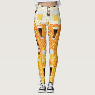 Ölflaskadamasker Leggings