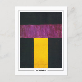 Olga Rozanova #137 - vykort för konst