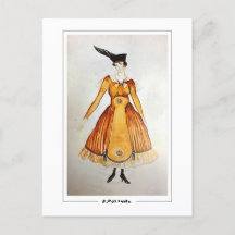 Olga Rozanova #161 - vykort för konst