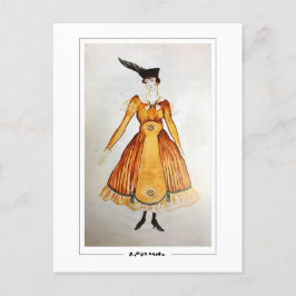 Olga Rozanova #161 - vykort för konst