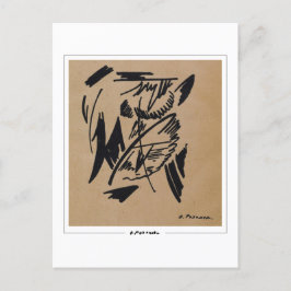 Olga Rozanova #162 - vykort för konst