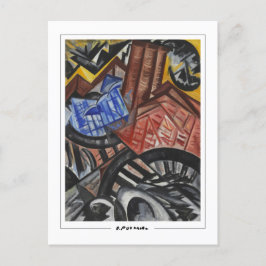 Olga Rozanova #97 - vykort för konst