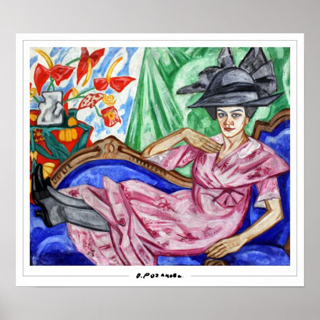 Olga Rozanova Zedign Art Poster #9 (Framsidan)