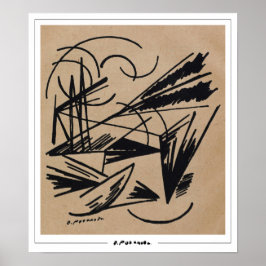 Olga Rozanova Zedign Art Poster nr 107