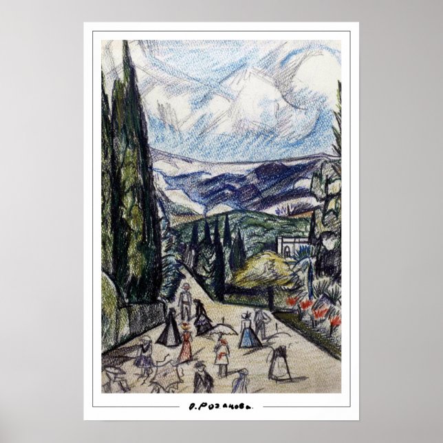 Olga Rozanova Zedign Art Poster nr 16 (Framsidan)