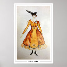 Olga Rozanova Zedign Art Poster nr 161