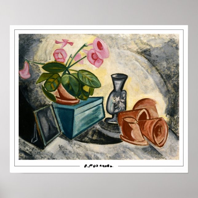 Olga Rozanova Zedign Art Poster nr 53 (Framsidan)