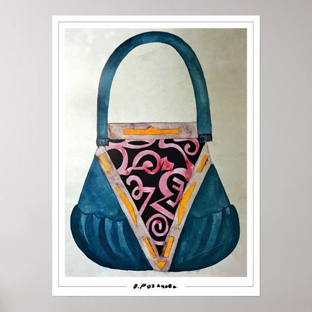 Olga Rozanova Zedign Art Poster nr 63 (Framsidan)