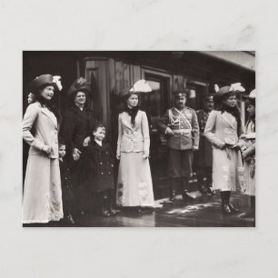 Olga, Tatiana, Marie, Anastasia Romanov i Hesse Vykort