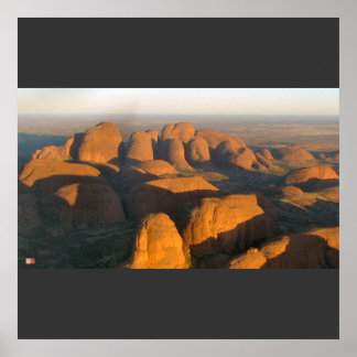 Olgas i Dawn - Australien Poster