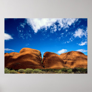 Olgas, Uluru nationalpark, norra territoriet Poster