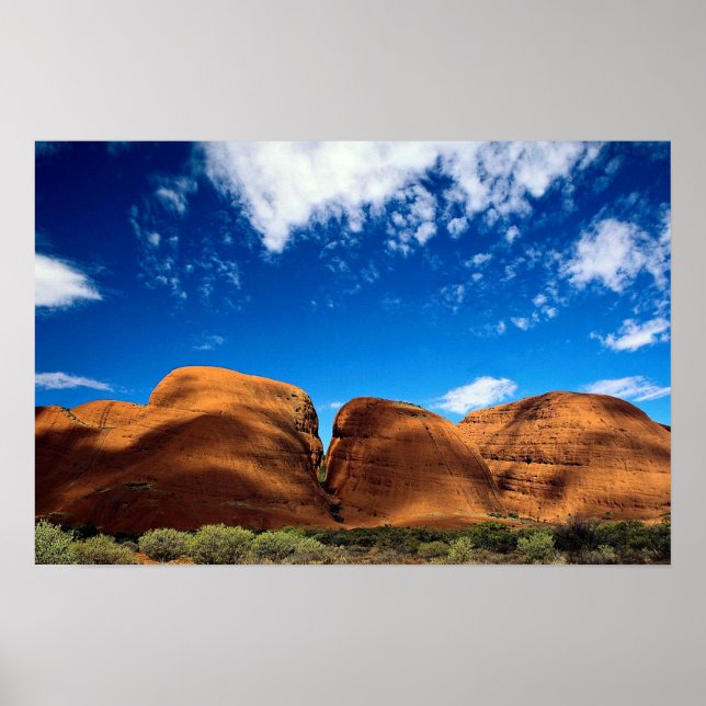 Olgas, Uluru nationalpark, norra territoriet Poster (Framsidan)