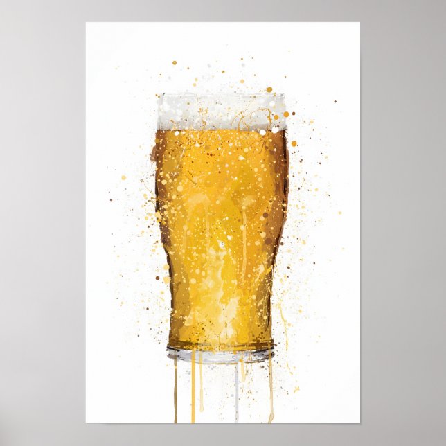 Ölglas Poster (Framsidan)