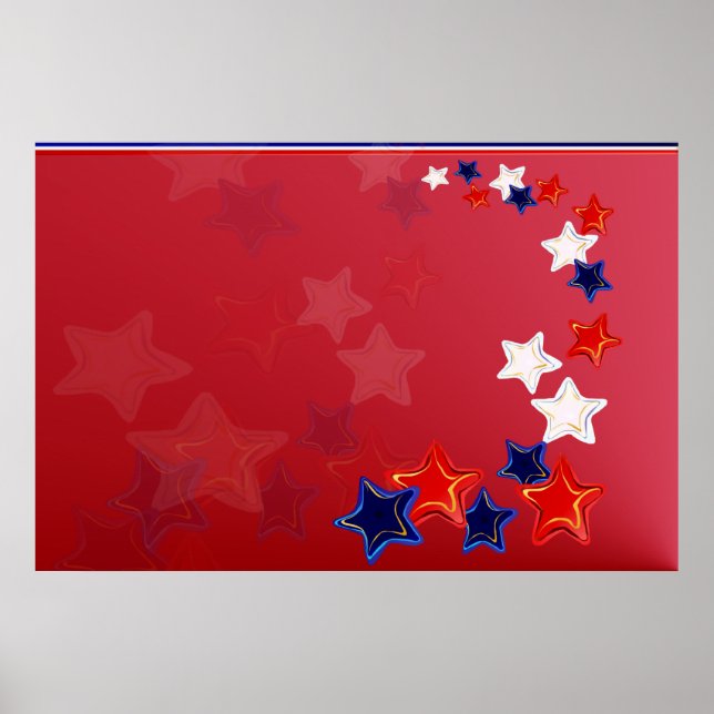 Ol'Glory Stars Poster (Framsidan)