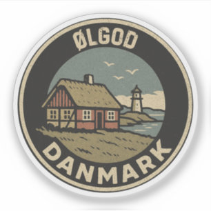 Ølgod, Danmark Danmark Klistermärken