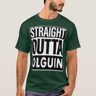 Olguin Namn Rak Outta Olguin T Shirt
