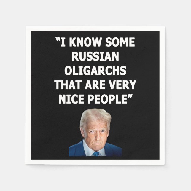Oligarchs Pappersservett (Framsidan)