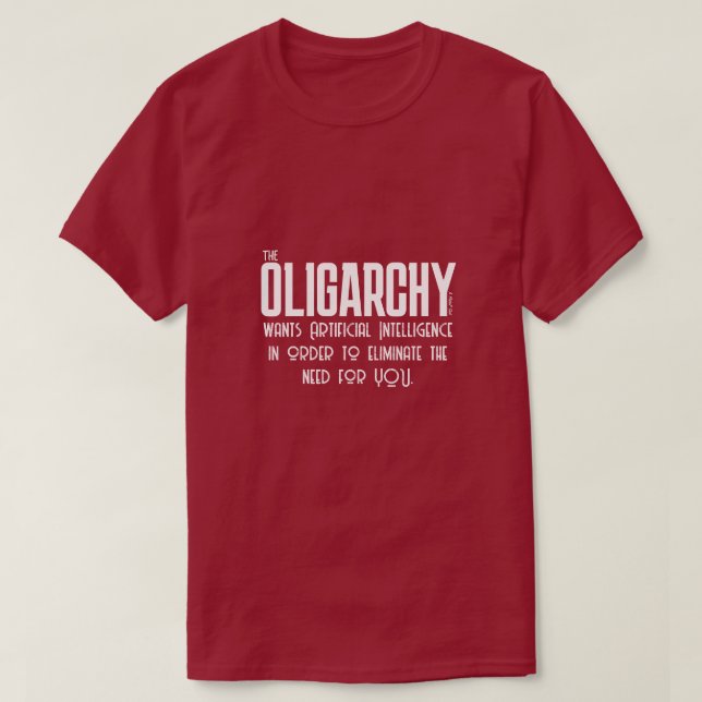 Oligarkin (2) - En MisterP T-shirt (Design framsida)