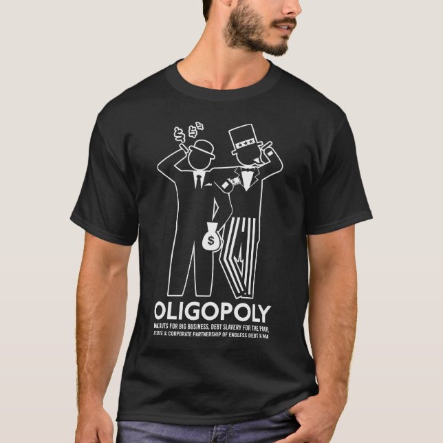 Oligopolyskjorta T-shirt (Framsida)