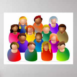 Olik gemenskap poster