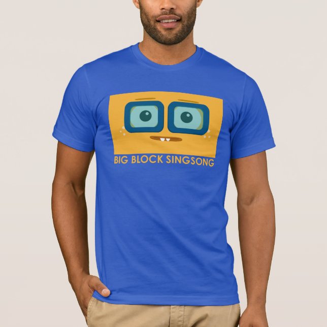 Olik gula manar för BBSS T-tröja T-shirt (Framsida)