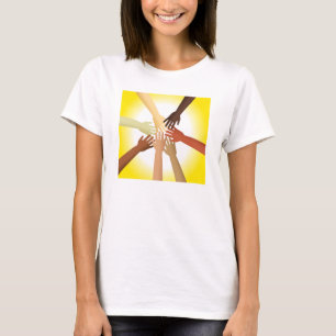 Olik händer tee shirt