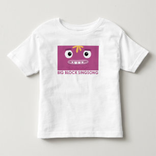 Olik purpurfärgad småbarnT-tröja för BBSS Tee Shirt
