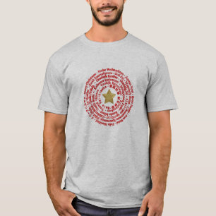 Olik språkanpassade för god jul t-shirt