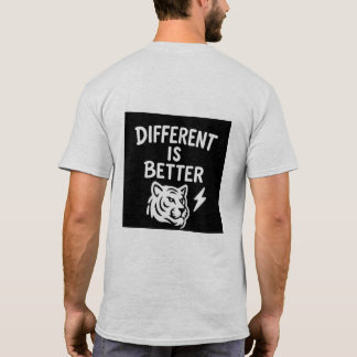 Olika är bättre - Motiv tiger Shirt" T Shirt