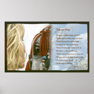 Olika beteendeinspiration poster
