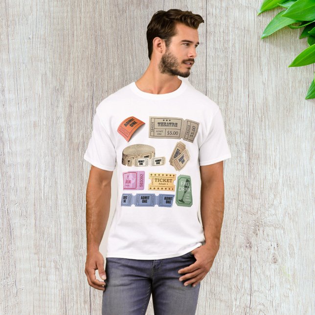 Olika Biljett T Shirt (Skapare uppladdad)