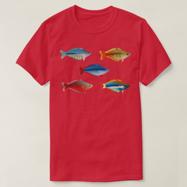 Olika Chilantherina Rainbowfish Pack T Shirt (Design framsida)