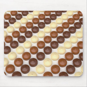 Olika choklad jackat marshmallow musmatta