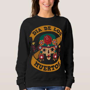 Olika Day of the dead Mexikanska Stil T Shirt