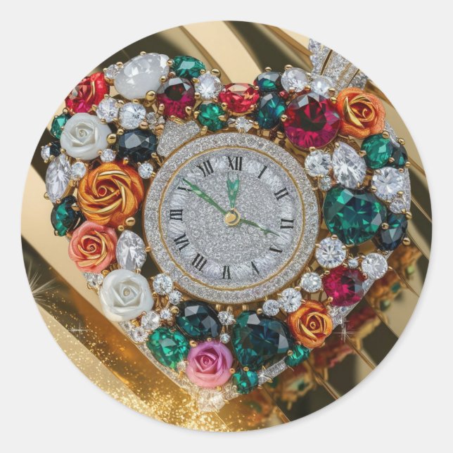 Olika dekaler runt klistermärke (Framsida)