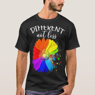 Olika Delara muskel, minst Awa för autism T Shirt